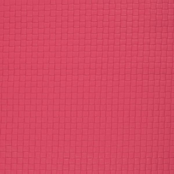 50x69 cm Zuschnitt Kunstleder Venus Flechtoptik Pink by Swafing